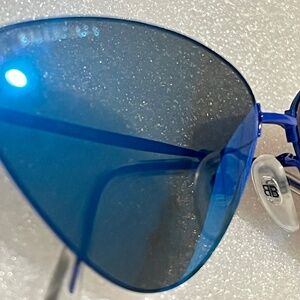Balenciaga Blue Cateye Sunglasses
